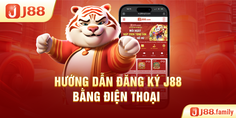 Hướng dẫn đăng ký J88 bằng điện thoại